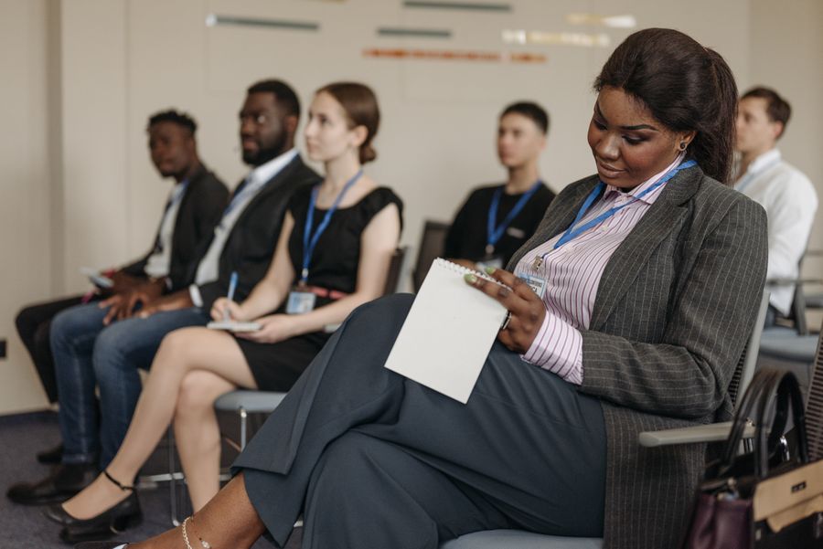corporate training session