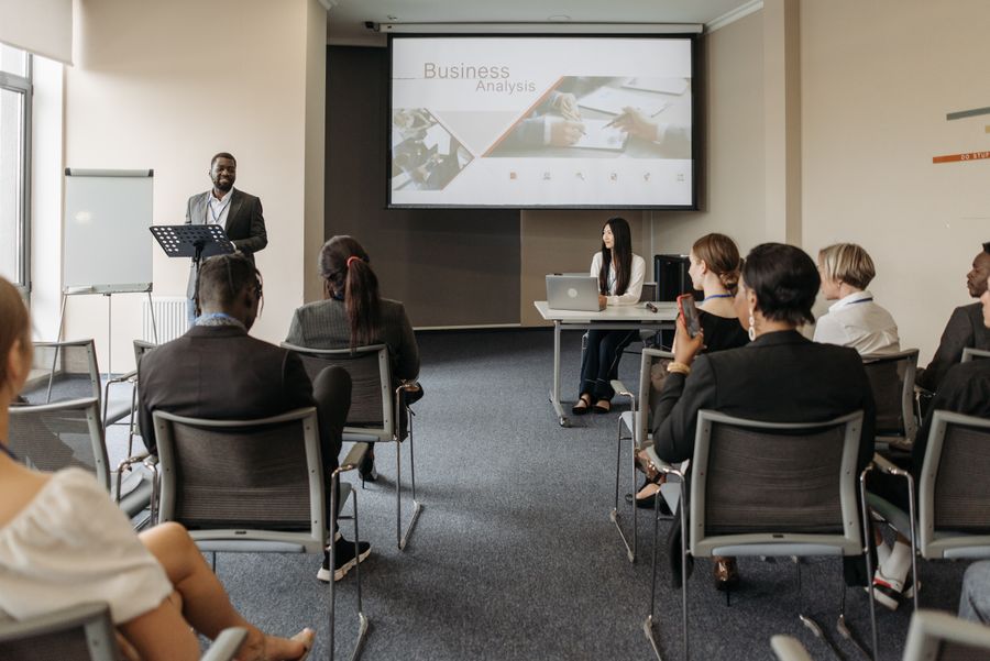 corporate training session