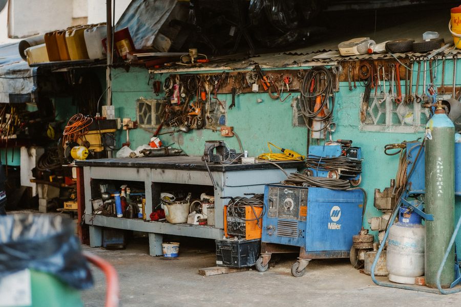 workshop setup