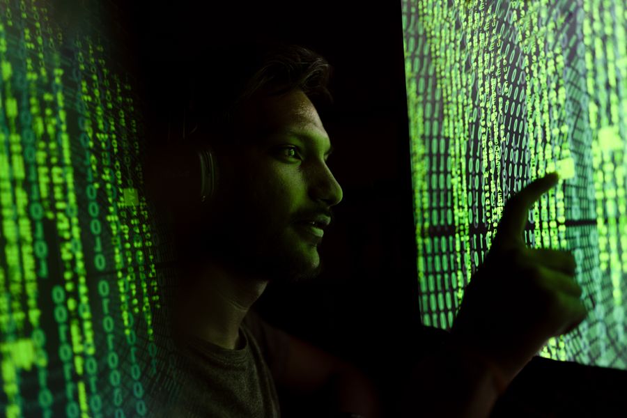 computer screen