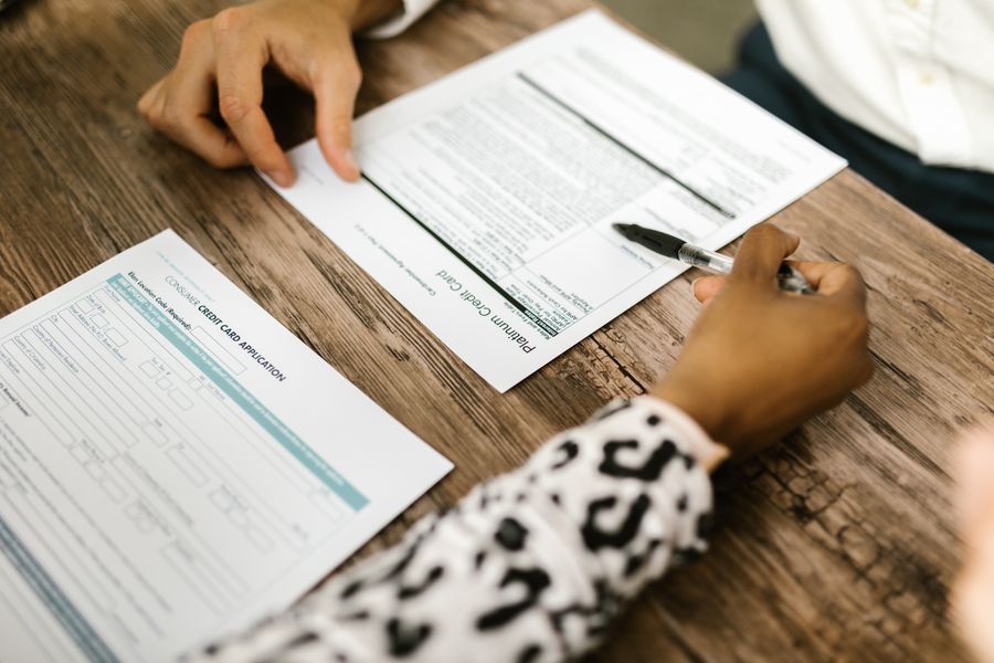 job application form