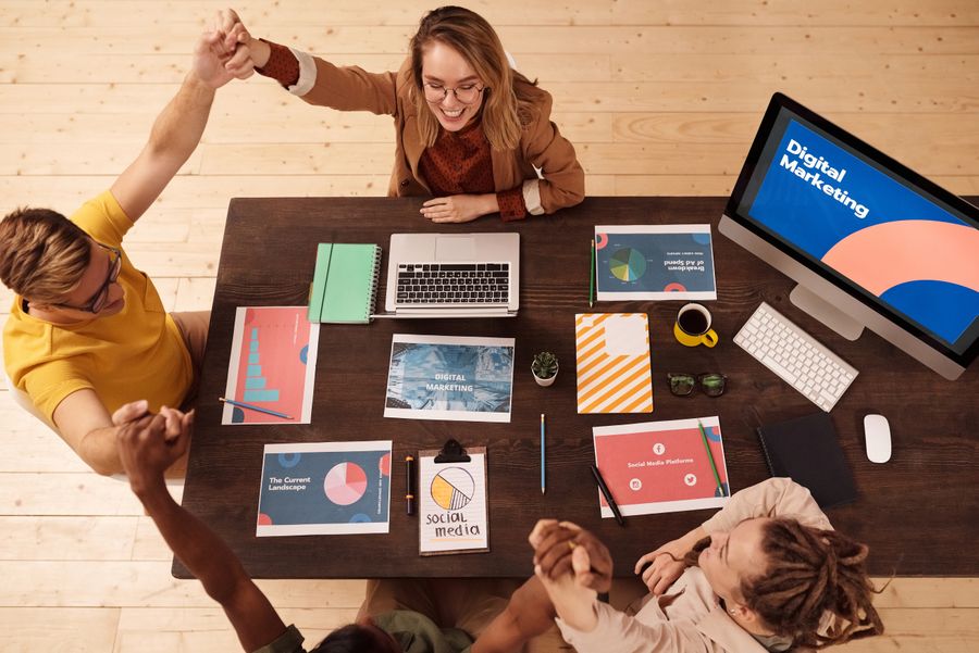 marketing team meeting