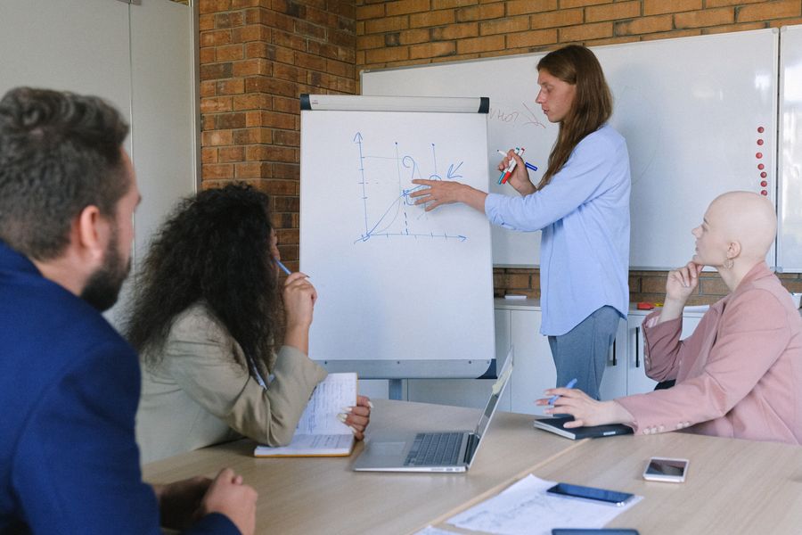 corporate training session